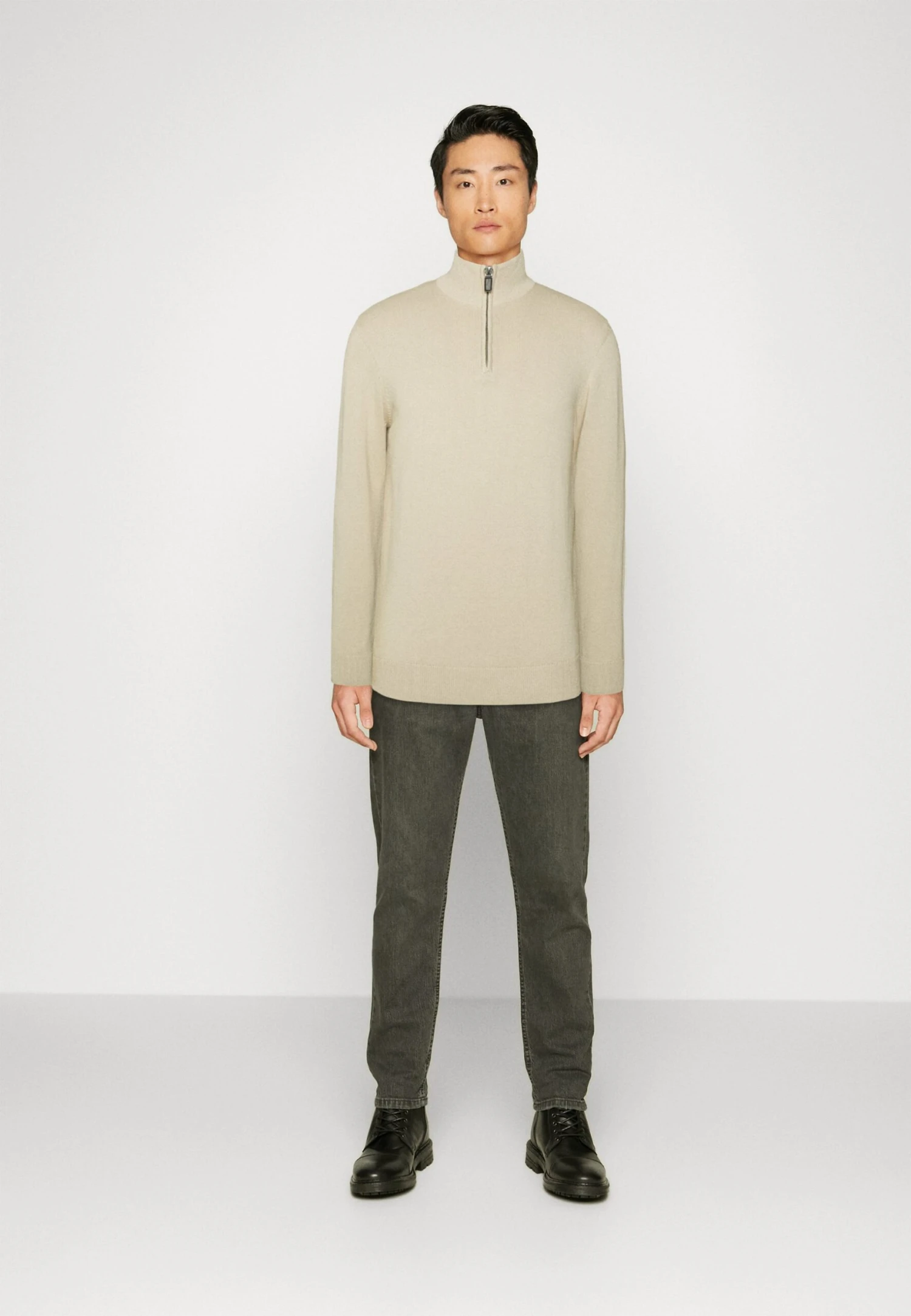 Pier One MaglioneBeige Uomo Maglieria PI922Q09E-B11 2 Pier One MaglioneBeige Uomo Maglieria PI922Q09E-B11 - immagine 2