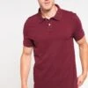 Pier One Basic - Polo - Bordeaux