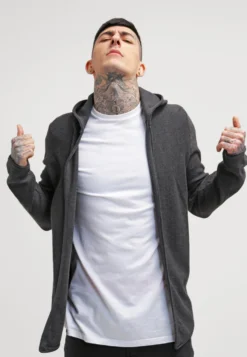 Pier One CardiganMottled Dark Grey Uomo Maglieria PI922Q05L-C11