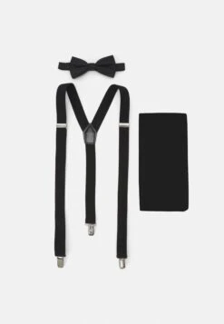 Negozio online Pier One Italia 2 Pier One Set Altri AccessoriBlack Uomo Completi E Cravatte PI952R037-Q11