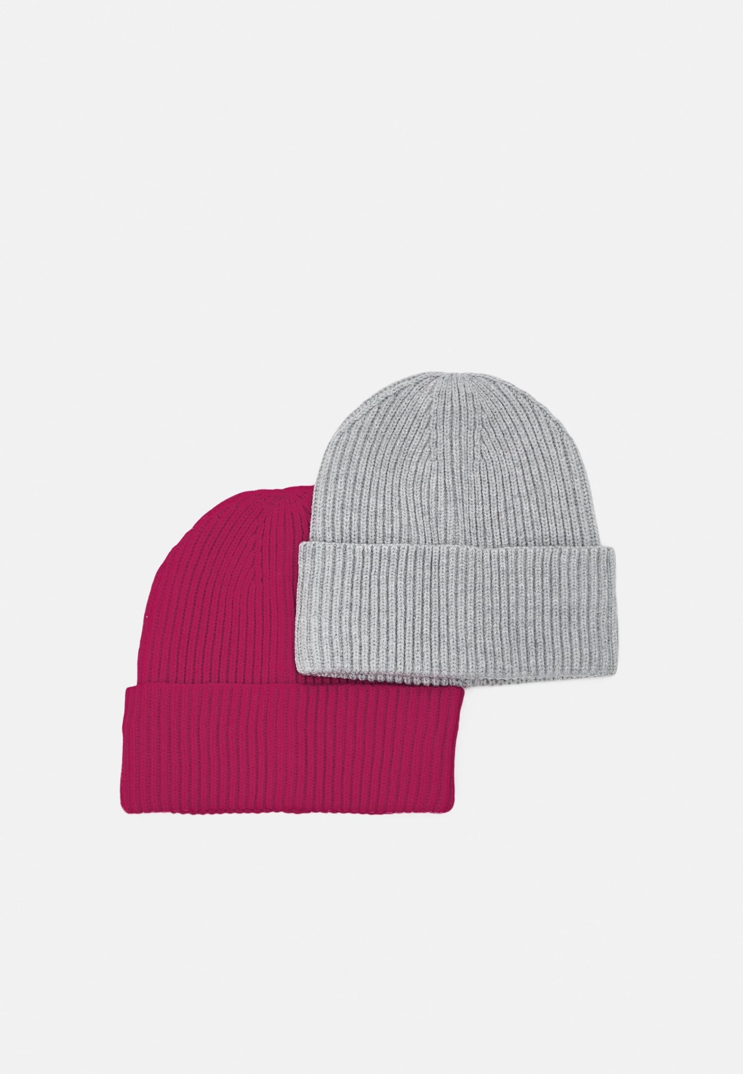 Pier One Unisex 2 Pack - Berretto - Red/Grey 1 Pier One Unisex 2 Pack - Berretto - Red/Grey