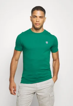Pier One T-Shirt BasicDark Green Uomo T-shirt E Polo PI922O0Q8-M11