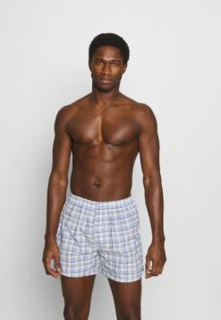 Pier One 5 Pack - Boxer- Light Blue/White -Negozio online Pier One Italia 99a4bd53733c43c3a89af2e6271e1a81