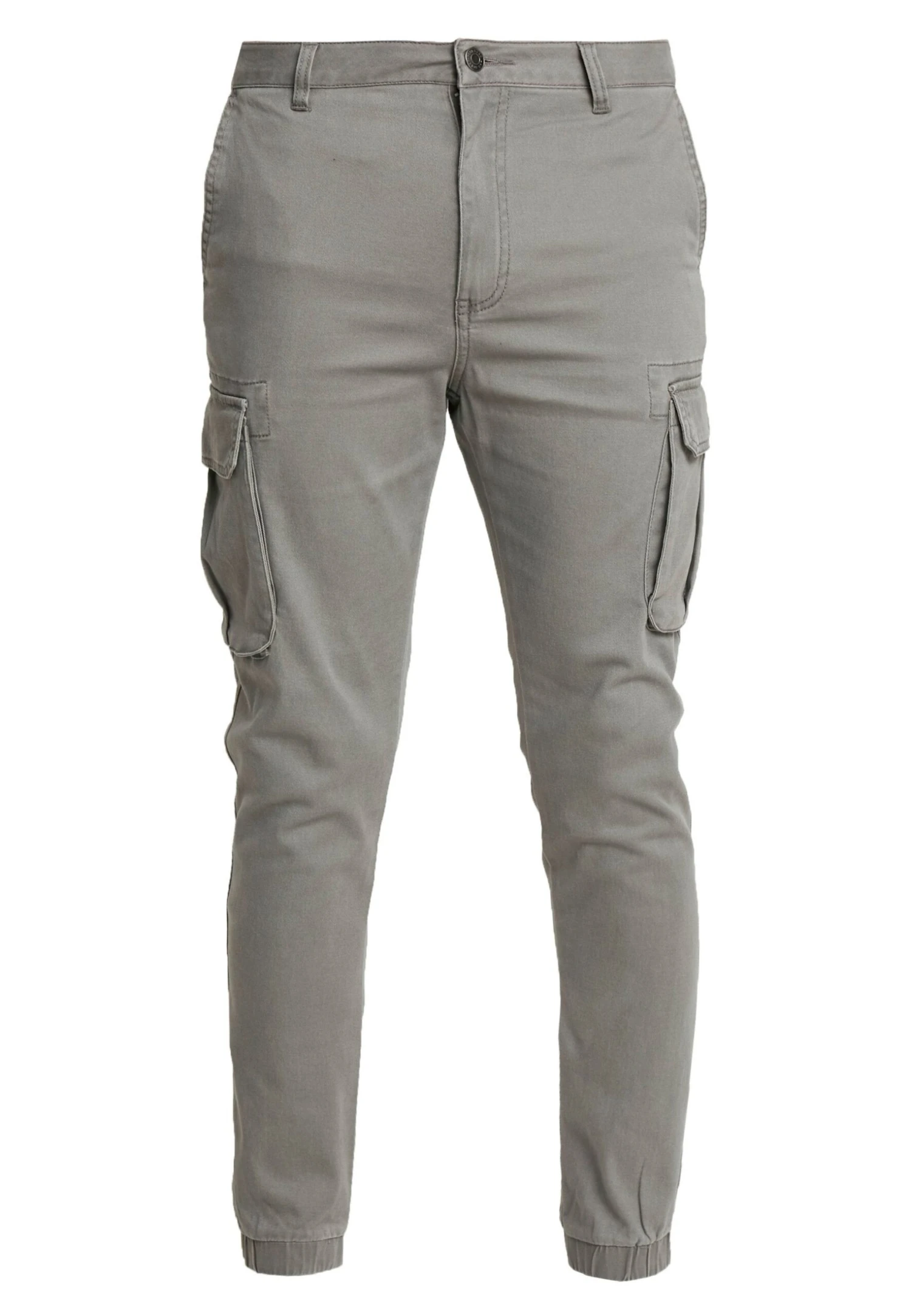 Pier One Cuffed Skinny Trouser- Pantaloni Cargo - Grey 5 Pier One Cuffed Skinny Trouser- Pantaloni Cargo - Grey - immagine 5