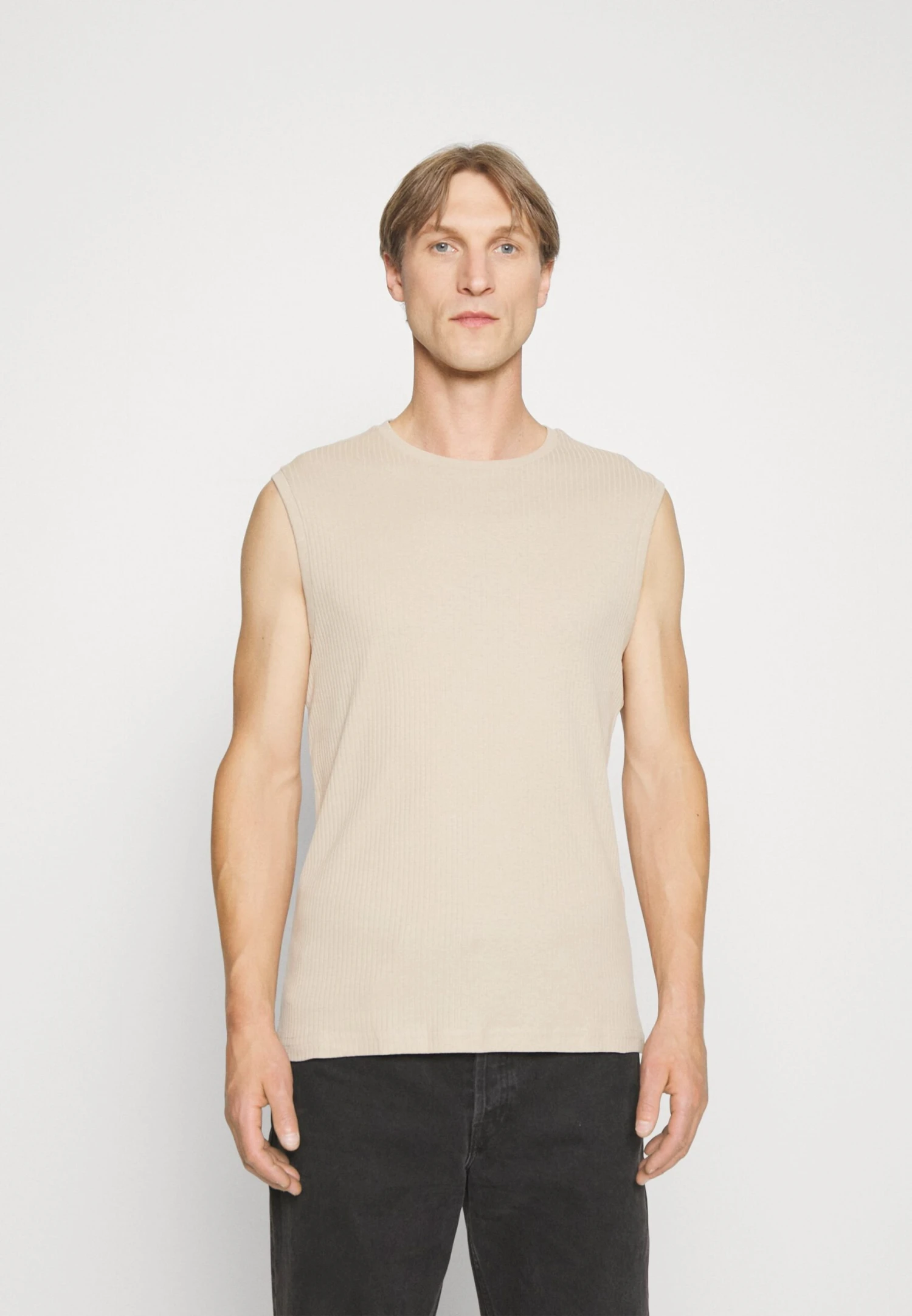 Pier One 2 PackTop Black/Beige Uomo T-shirt E Polo PI922O0XX-Q11 4 Pier One 2 PackTop Black/Beige Uomo T-shirt E Polo PI922O0XX-Q11 - immagine 4