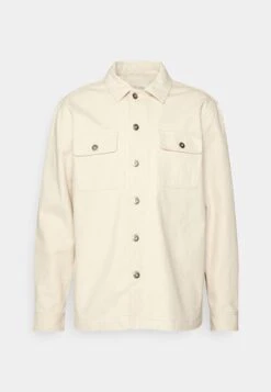 Pier One Undyed Twill Giacca Di JeansWhite Uomo Giacche PI922D0EA-A11 -Negozio online Pier One Italia b0d894220b7e4410aed740b23e3ec3f5