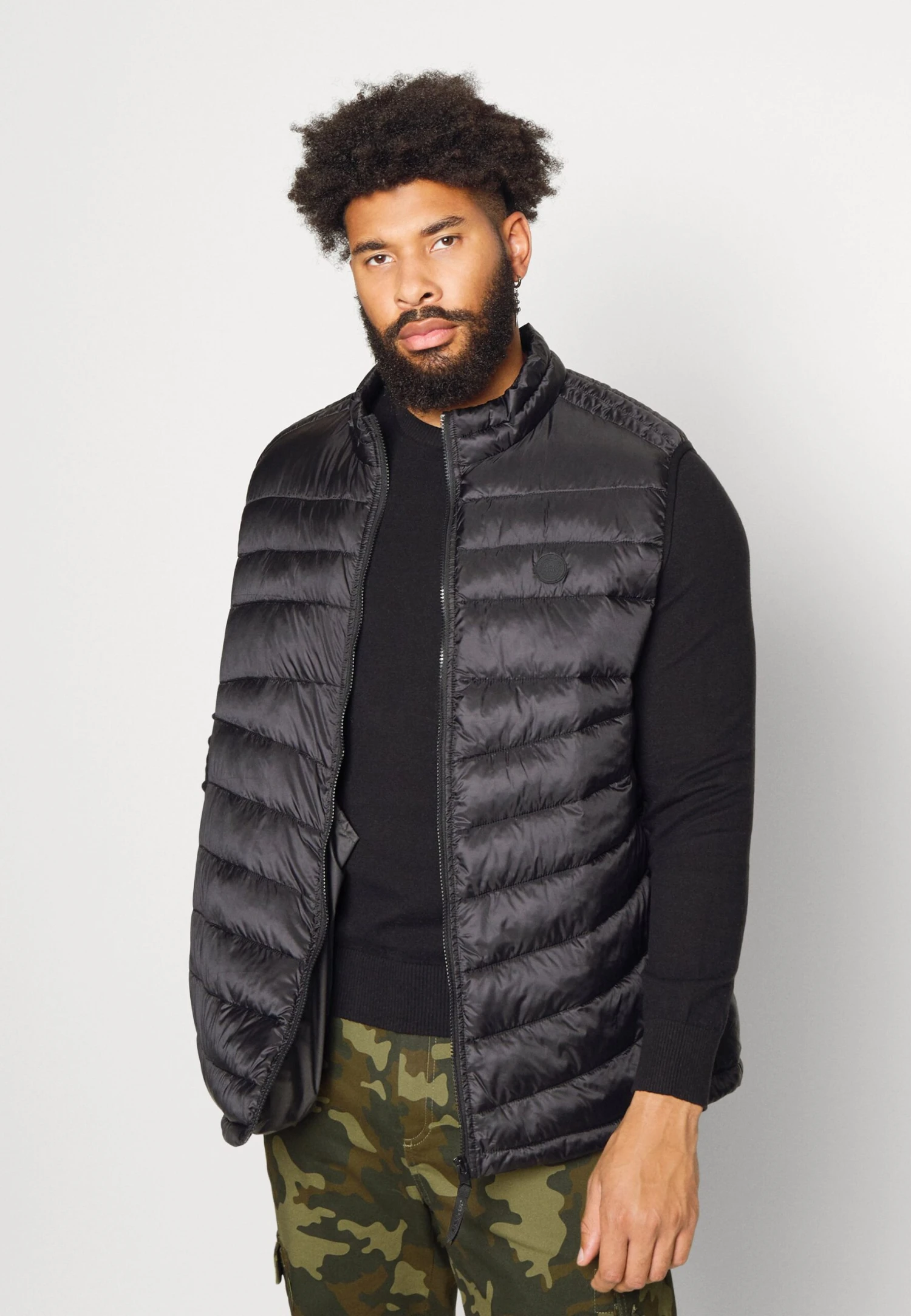 Pier One Pantaloni CargoBlack/Olive Uomo Pantaloni PI922E04W-Q11 4 Pier One Pantaloni CargoBlack/Olive Uomo Pantaloni PI922E04W-Q11 - immagine 4