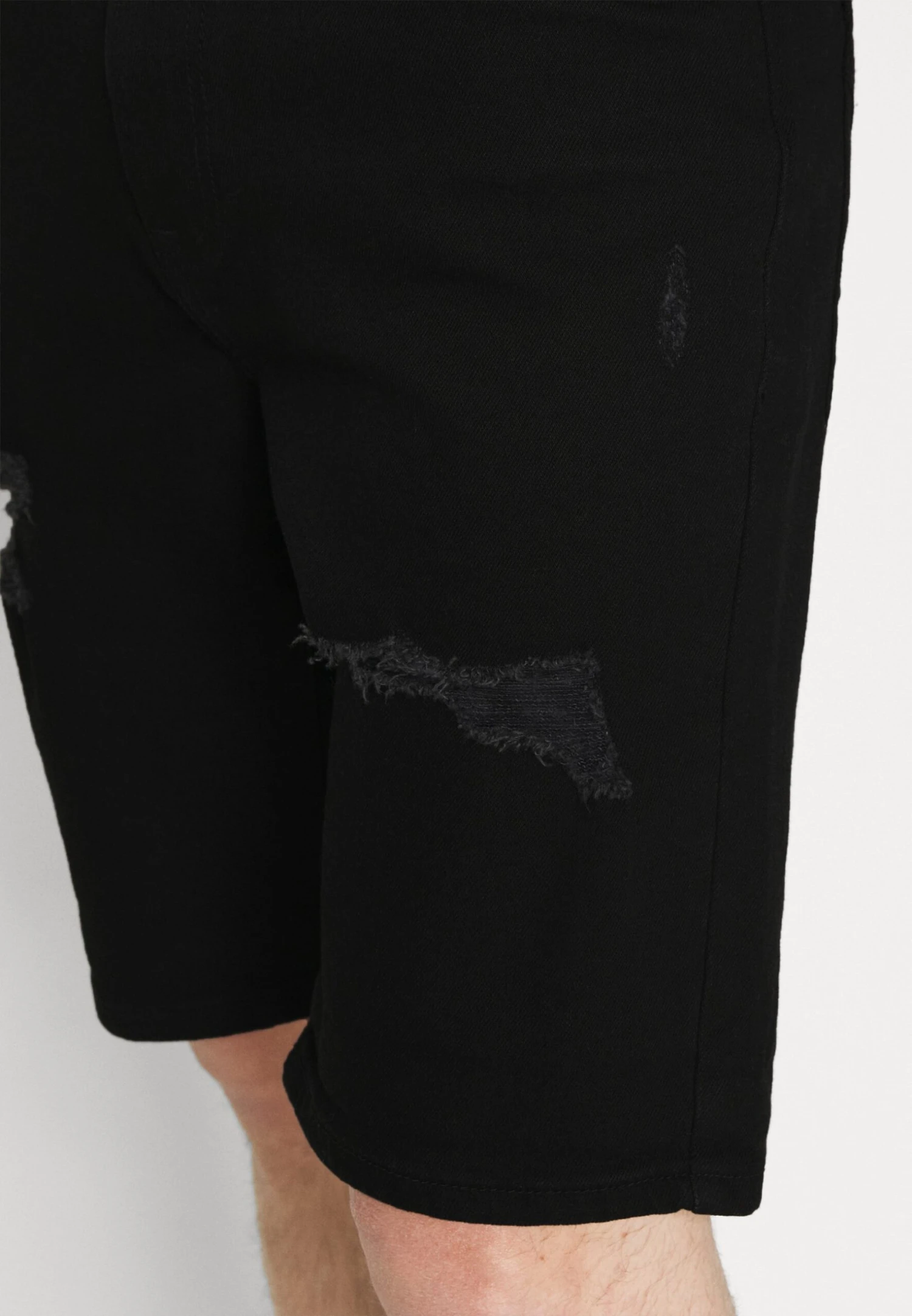 Pier One Unisex 2 Pack - Shorts Di Jeans - Blue/Black Denim 7 Pier One Unisex 2 Pack - Shorts Di Jeans - Blue/Black Denim - immagine 7