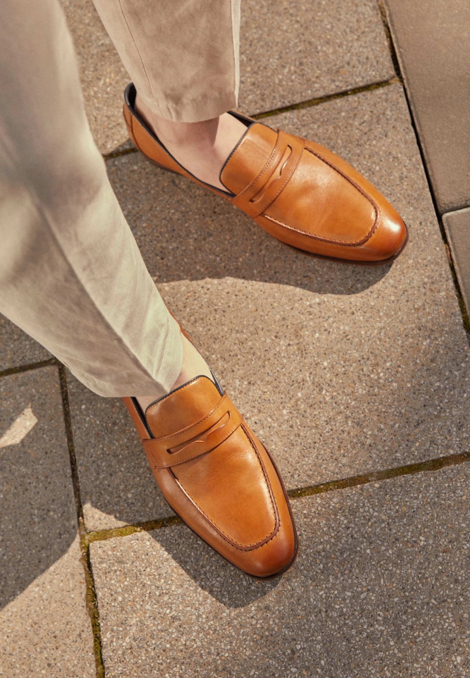 Pier One LeatherMocassini ElegantiCamel Uomo Scarpe Eleganti PI912C09R-B11 2 Pier One LeatherMocassini ElegantiCamel Uomo Scarpe Eleganti PI912C09R-B11 - immagine 2