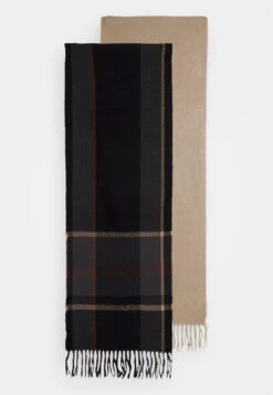 Pier One Set UnisexSciarpaBeige/Black/Camel Donna Sciarpe PI954G01Q-B11