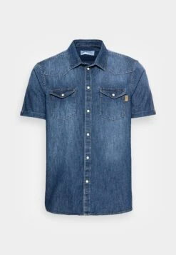 Pier One CamiciaDark Blue Uomo Camicie PI922D0CY-K11 -Negozio online Pier One Italia b6ee51e631194355aebae36299543383
