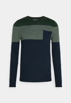 Pier One Maglione - Green/Blue -Negozio online Pier One Italia c8592c6c2e724b62ad07da25f043da94