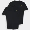 Pier One 2 PackT-Shirt BasicBlack/Black Uomo T-shirt E Polo PI922O0TU-Q11