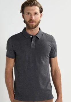 Negozio online Pier One Italia 8 Pier One PoloDark Grey Melange Uomo T-shirt E Polo PI922P00X-C12