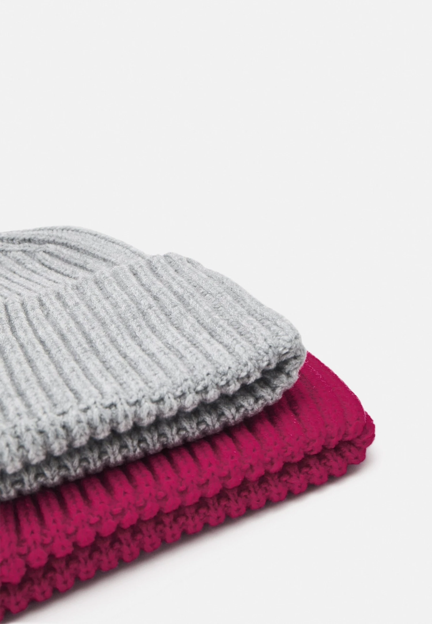 Pier One Unisex 2 Pack - Berretto - Red/Grey 3 Pier One Unisex 2 Pack - Berretto - Red/Grey - immagine 3