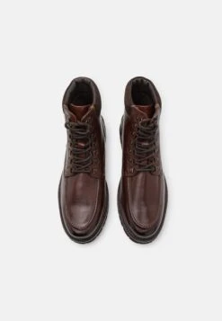 Pier One LeatherStivaletti StringatiBrown Uomo Stivaletti/Stivali PI912K0CG-O11 -Negozio online Pier One Italia ce38577bc80e41f283d14758a2c06561