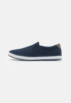 Pier One Unisex - Sneakers Basse - Dark Blue
