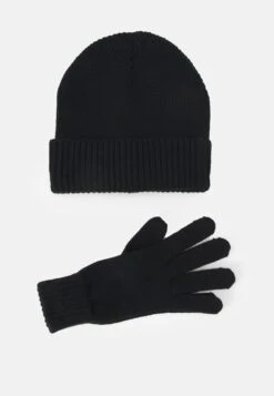 Pier One Set Unisex - Sciarpa - Black -Negozio online Pier One Italia d1dbe1143c9b48ef83537d0168f7f927