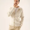 Pier One CardiganOff-White Uomo Maglieria PI922Q0BR-A11