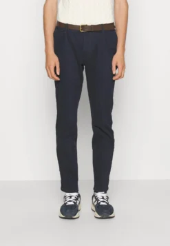 Pier One ChinoDark Blue Uomo Pantaloni PI922E05D-K11