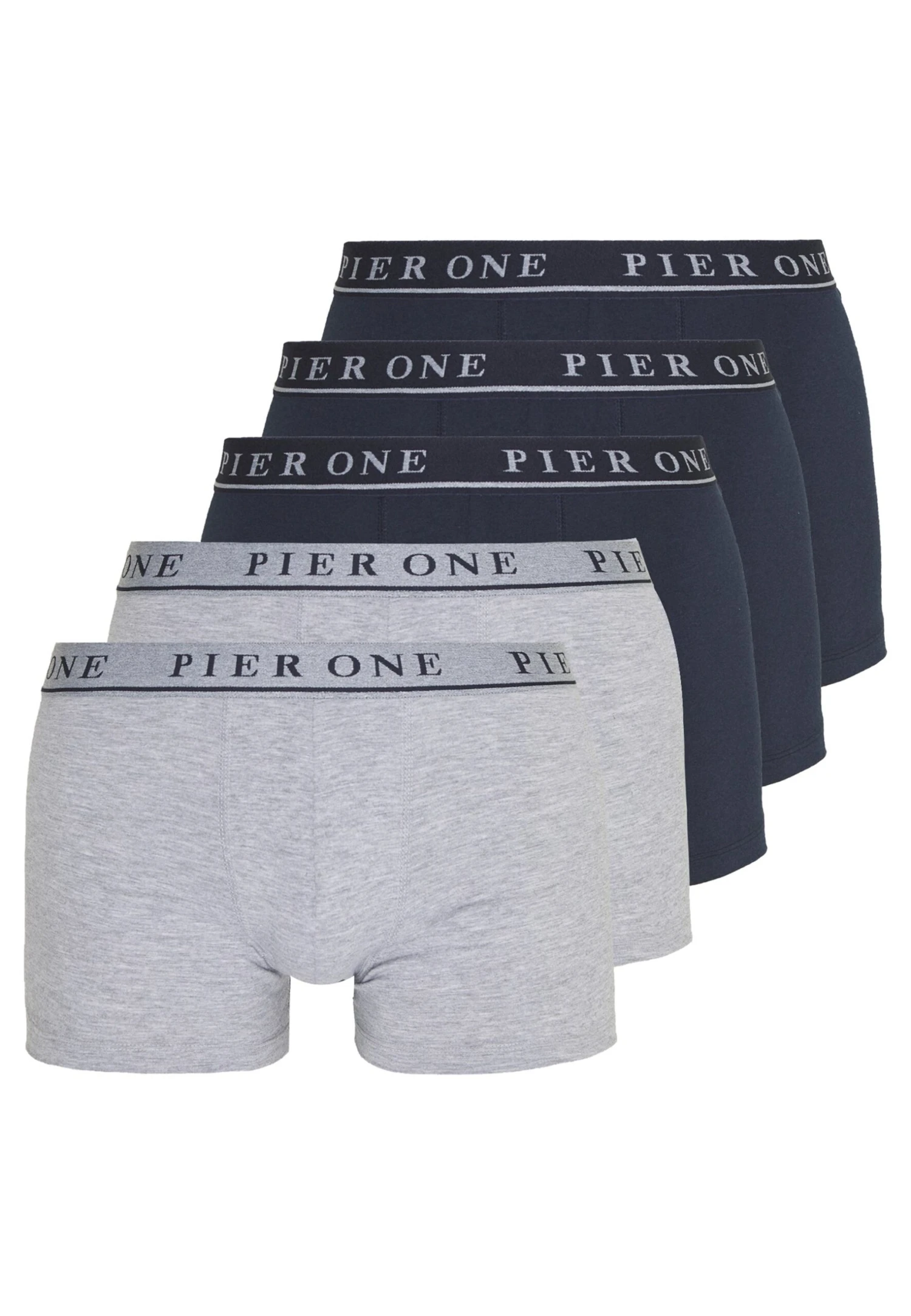 Pier One 5 PackCulotteDark Blue/Mottled Grey Uomo Intimo PI982O05R-K11 4 Pier One 5 PackCulotteDark Blue/Mottled Grey Uomo Intimo PI982O05R-K11 - immagine 4