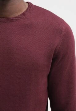 Pier One Basic Crewneck - Maglione - Bordeaux -Negozio online Pier One Italia d715837f4bae40fc8cff240ff173ecfa