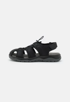 Pier One Leather - Sandali Da Trekking - Black