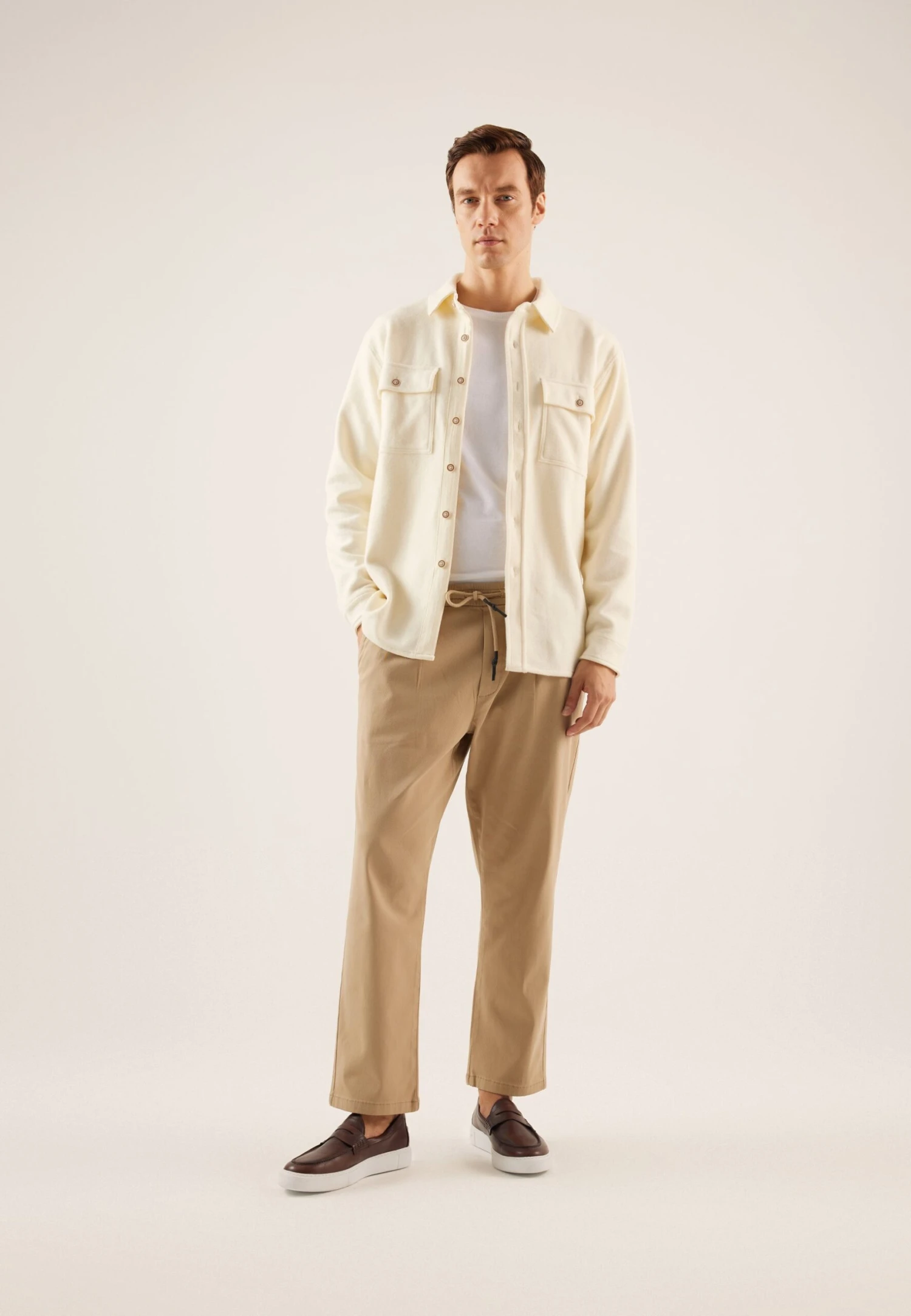 Pier One PantaloniBeige Uomo Pantaloni PI922E05J-B11 2 Pier One PantaloniBeige Uomo Pantaloni PI922E05J-B11 - immagine 2