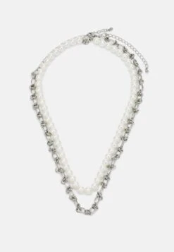 Pier One 2 Pack Unisex - Collana - Silver