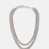 Pier One 2 PackCollanaSilver-Coloured Uomo Gioielli PI954L00O-D11