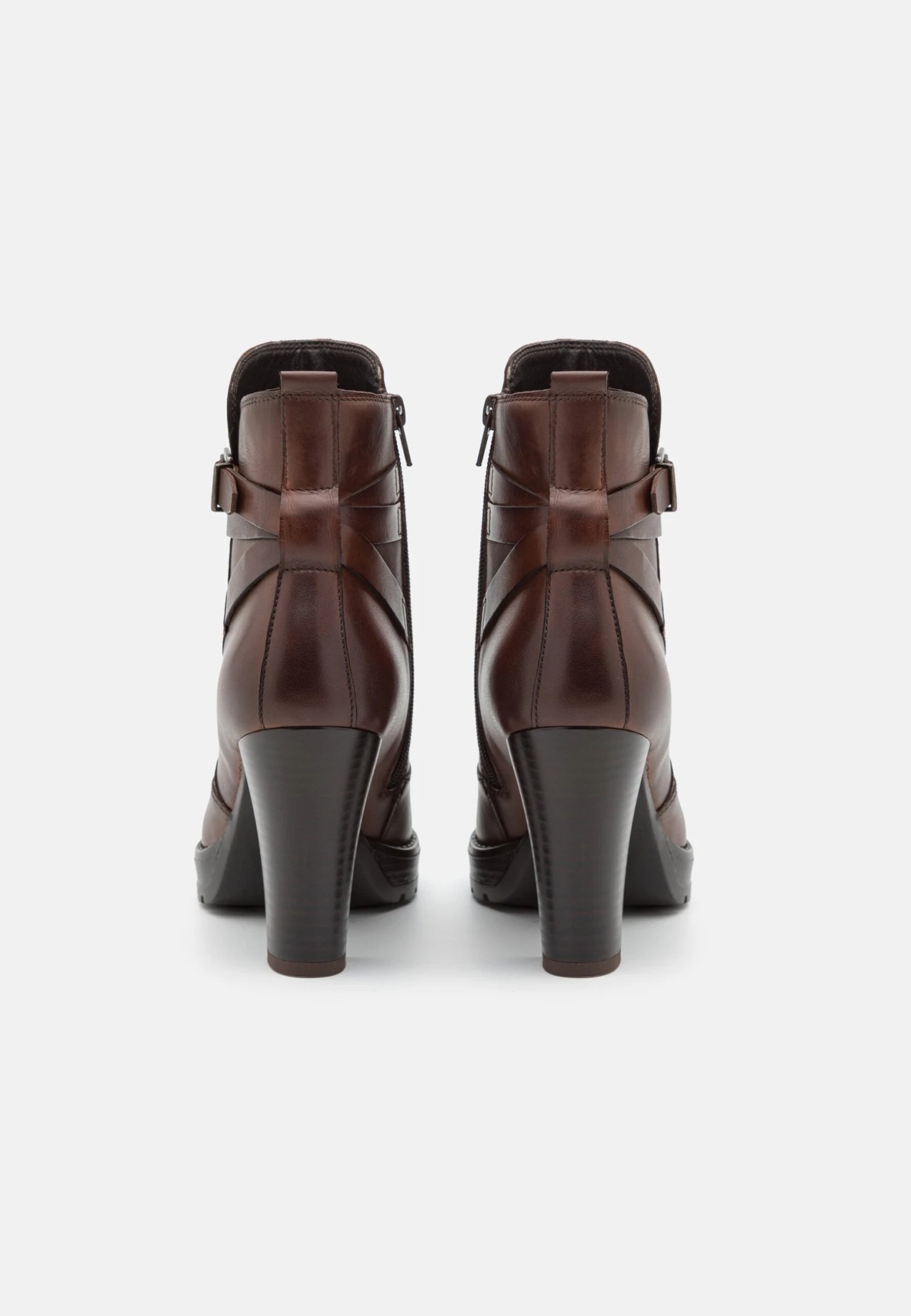 Pier One Leather Stivaletti Con PlateauBrown Donna Stivali PI911N09P-O11 4 Pier One Leather Stivaletti Con PlateauBrown Donna Stivali PI911N09P-O11 - immagine 4