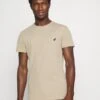 Pier One T-Shirt BasicBeige Uomo T-shirt E Polo PI922O0KZ-B11
