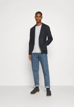 Pier One 5 PackT-Shirt BasicBlack/White/Light Grey Uomo T-shirt E Polo PI922O0GY-Q13